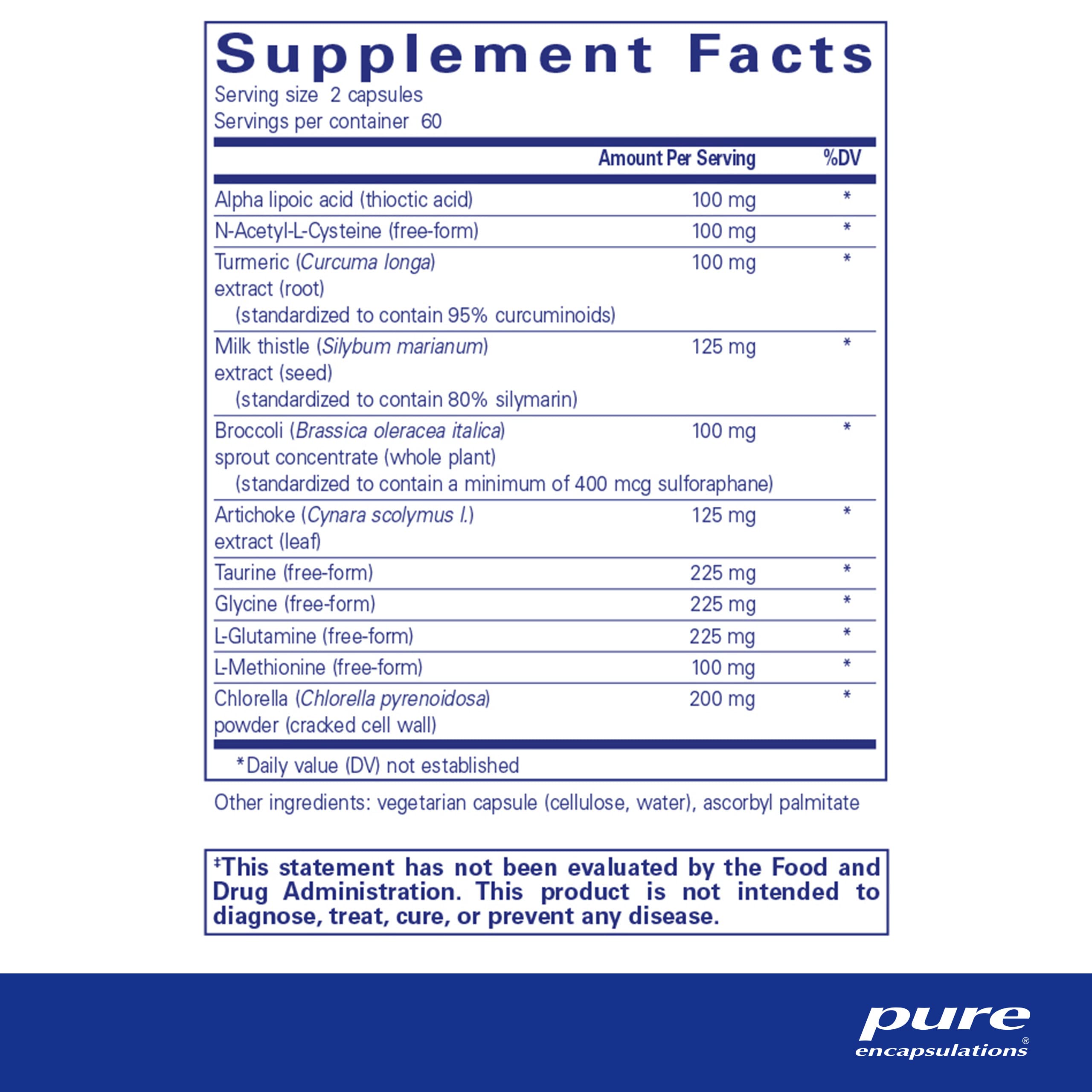 Foto 3 pulgar | Suplemento Pure Encapsulations Liver-g.i. Detox 120 Cápsulas - Venta Internacional.