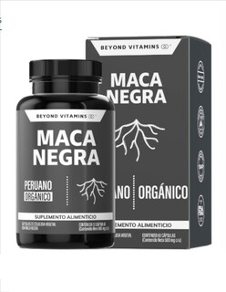 Foto 2 | Maca Negra Peruana Vegana + Termo De Agua Güish