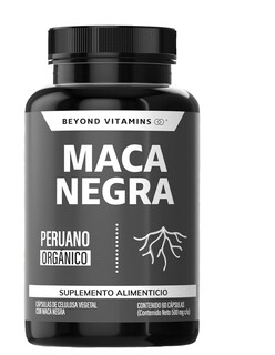 Foto 3 | Maca Negra Peruana Vegana + Termo De Agua Güish
