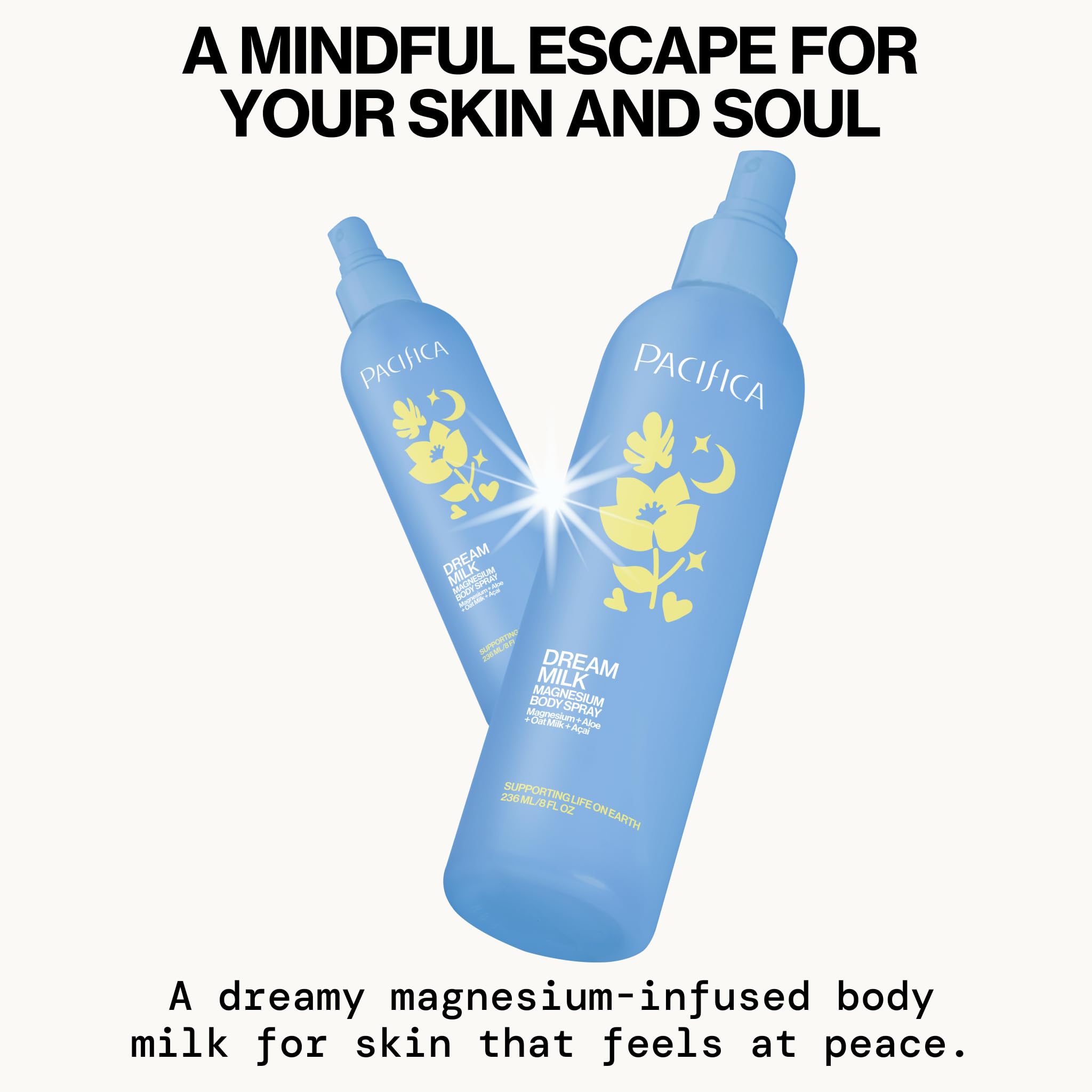 Foto 2 | Spray De Magnesio Pacifica Dream Milk Para Dormir, 120 Ml - Venta Internacional.