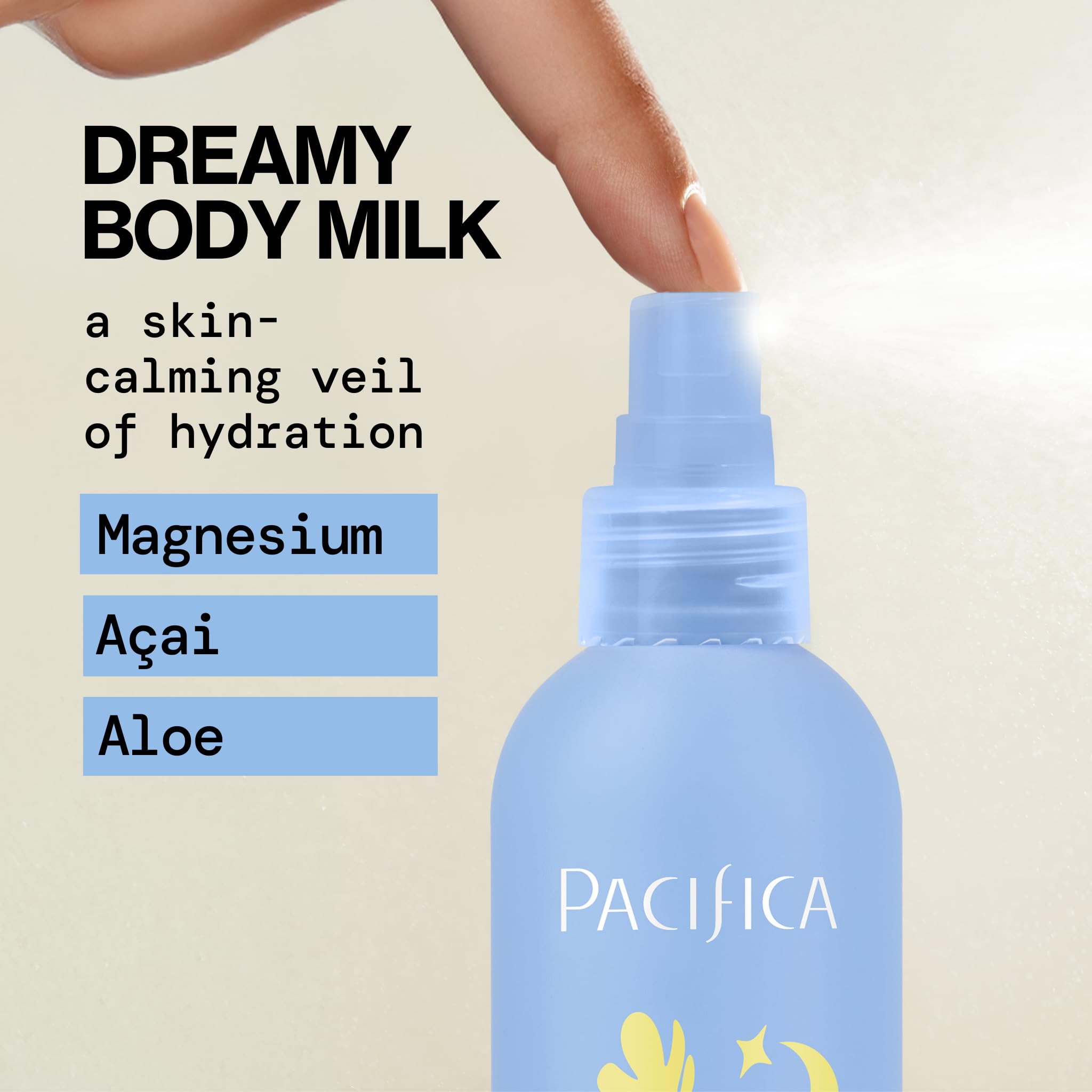 Foto 4 pulgar | Spray De Magnesio Pacifica Dream Milk Para Dormir, 120 Ml - Venta Internacional.