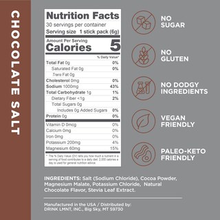 Foto 2 | Batidora De Café O Chocolate Caliente Drink Lmnt Zero Sugar 30 Unidades - Venta Internacional