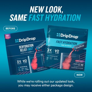 Foto 5 | Mezcla Electrolítica Para Bebidas Dripdrop Hydration Grape, 32 Barras - Venta Internacional.