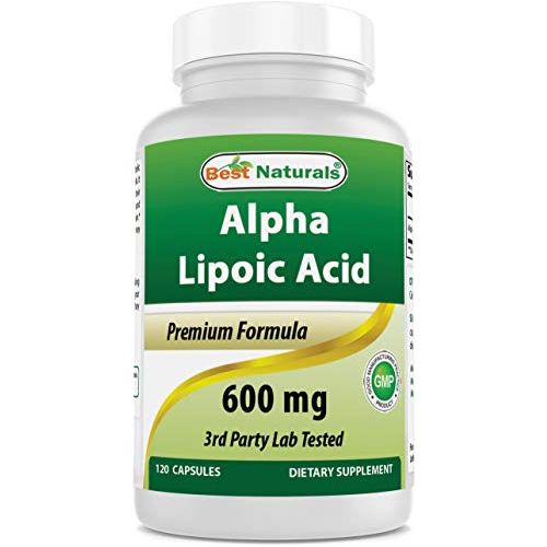 Foto 2 pulgar | Best Naturals |ácido Alfa Lipoico 600 Mg – 120 Cápsulas | Energía Celular, Metabolismo Y Protección Antioxidante