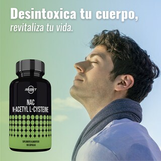 Foto 5 | Reset Nutrition | Nac 600 Mg – 60 Cápsulas | Desintoxicación Hepática, Antioxidante Natural Y Bienestar Integral