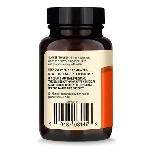 Foto 4 | Dr Mercola  Liposomal Vitamin C For Kids – 30 Cápsulas | Inmunidad, Antioxidantes Y Desarrollo Saludable