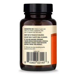 Foto 4 | Dr Mercola Liposomal Vitamin C For Kids – 30 Cápsulas | Inmunidad, Antioxidantes Y Desarrollo Saludable