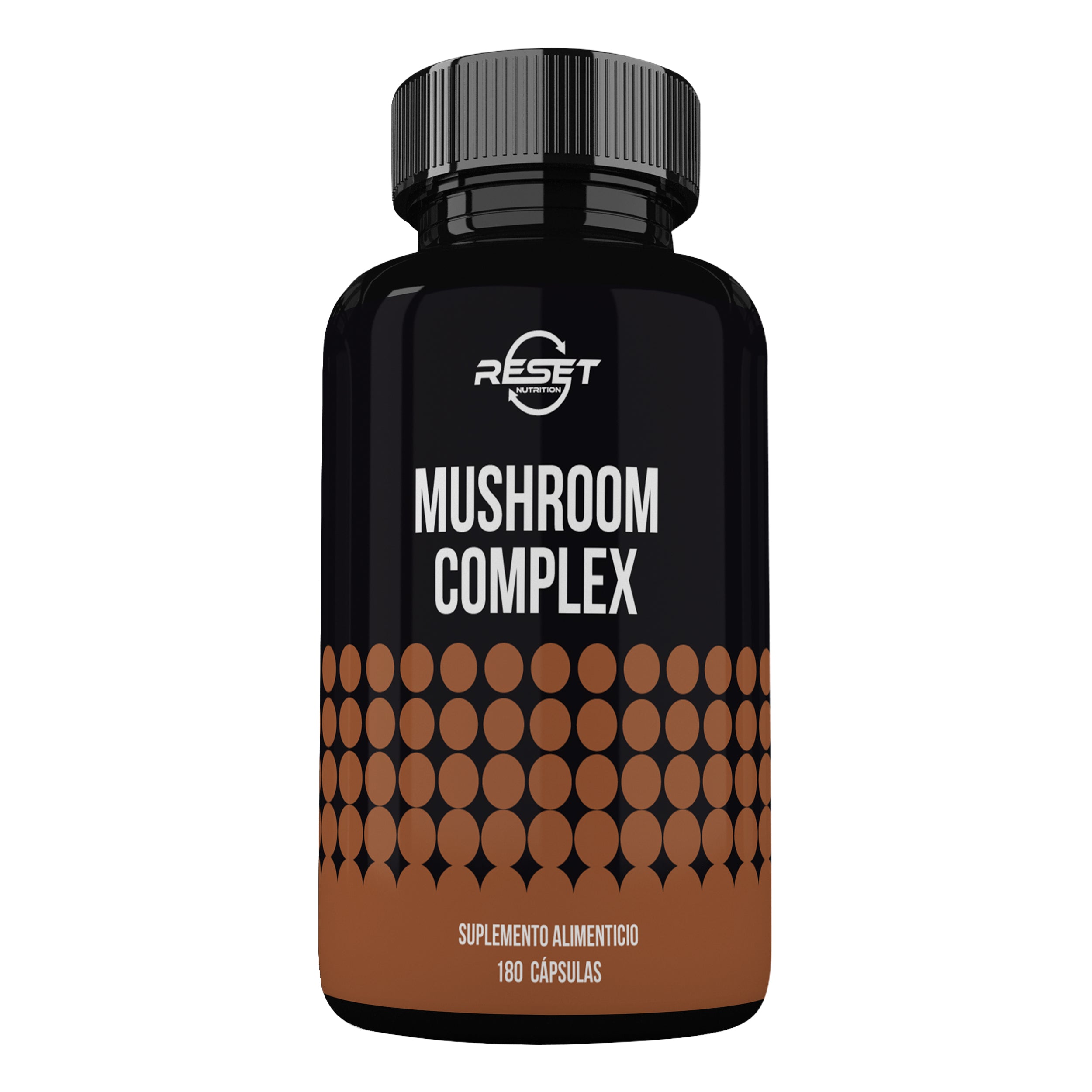 Foto 2 pulgar | Reset Nutrition | Mushroom Complex – 10 Hongos Medicinales | Energía, Inmunidad, Memoria Y Antioxidantes