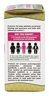 Foto 3 | Suplemento Nature's Bounty Probiotic Gx Para Gases E Hinchazón 25 Cápsulas - Venta Internacional