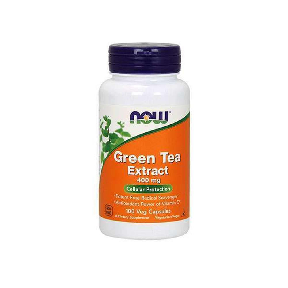 Foto 2 pulgar | Suplemento Now Green Tea Extract 100 Capsulas