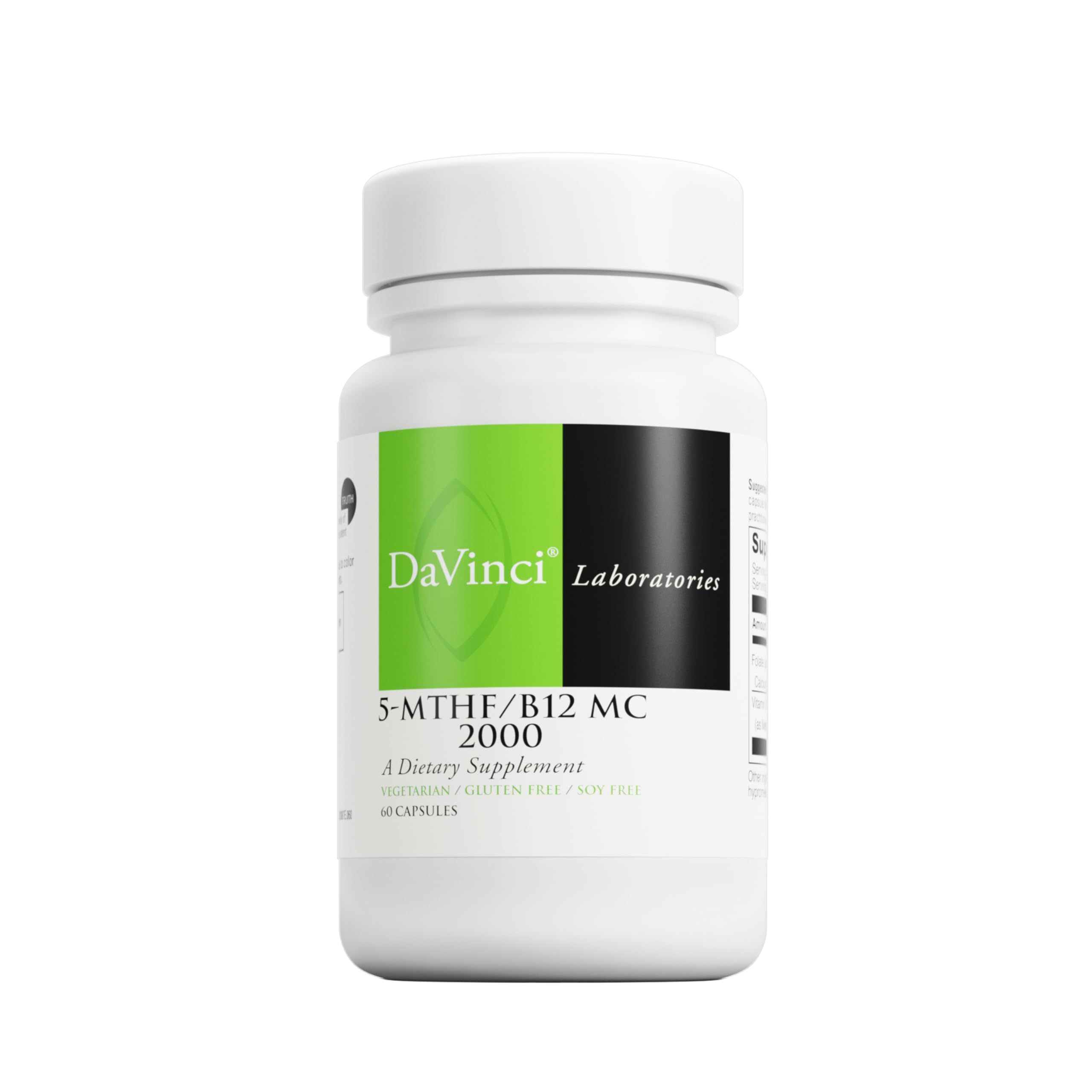 Foto 2 pulgar | Suplemento Davinci Labs 5-mthf/b12 Mc 2000 con Vitamina B12 y B9 - Venta Internacional