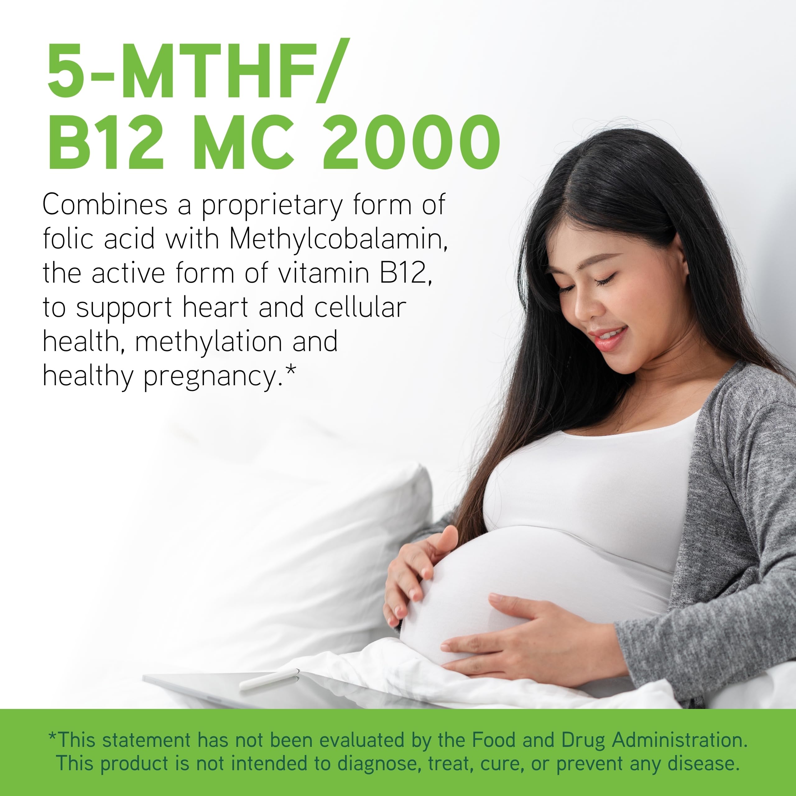 Foto 4 pulgar | Suplemento Davinci Labs 5-mthf/b12 Mc 2000 con Vitamina B12 y B9 - Venta Internacional