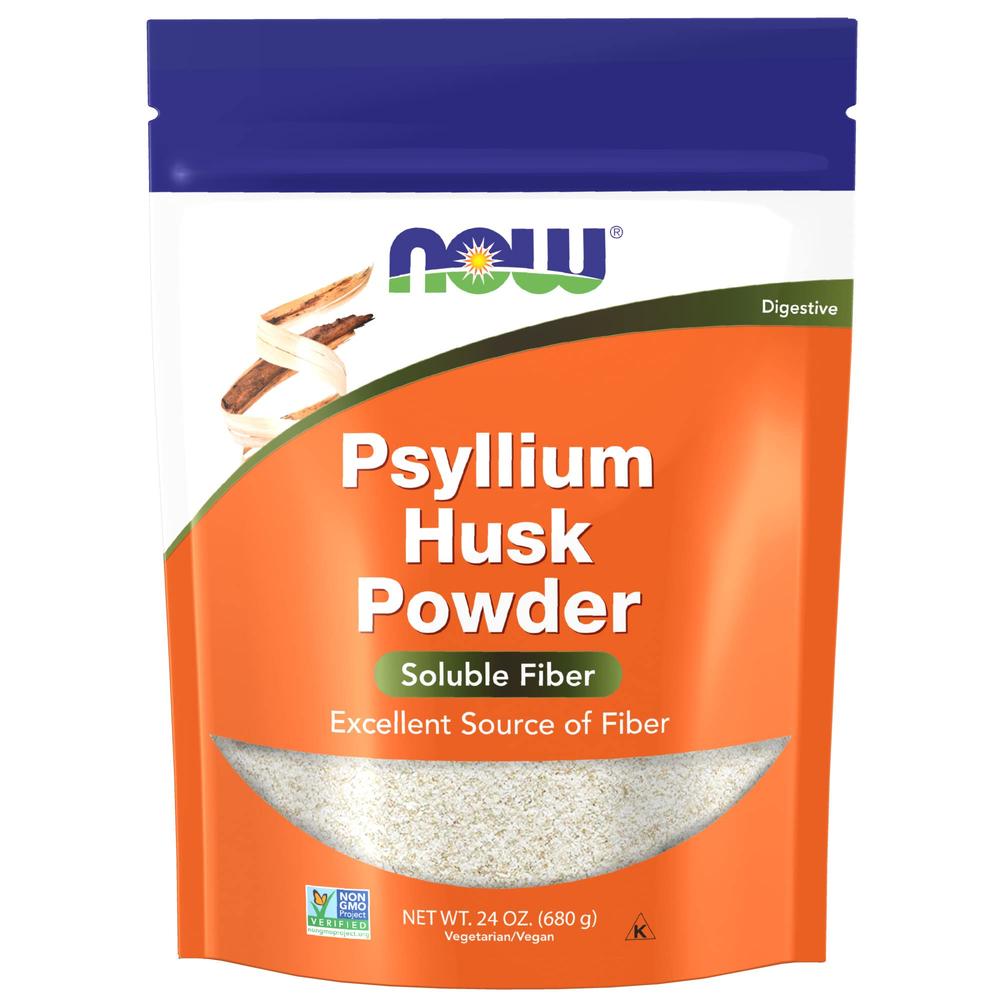Foto 2 pulgar | Suplemento Plántago Now Psyllium Husk Power 680 Gr