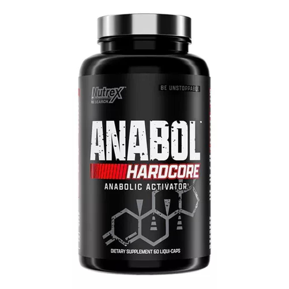 Foto 2 pulgar | Nutrex Anabol Hardcore 60 Cápsulas