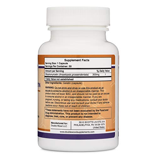 Foto 3 pulgar | Dihidromiricetina 300 Mg Dhm 50 Cápsulas