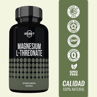 Foto 3 | Magnesium L-threonate Reset Nutrition Alta Biodisponibilidad Cerebral