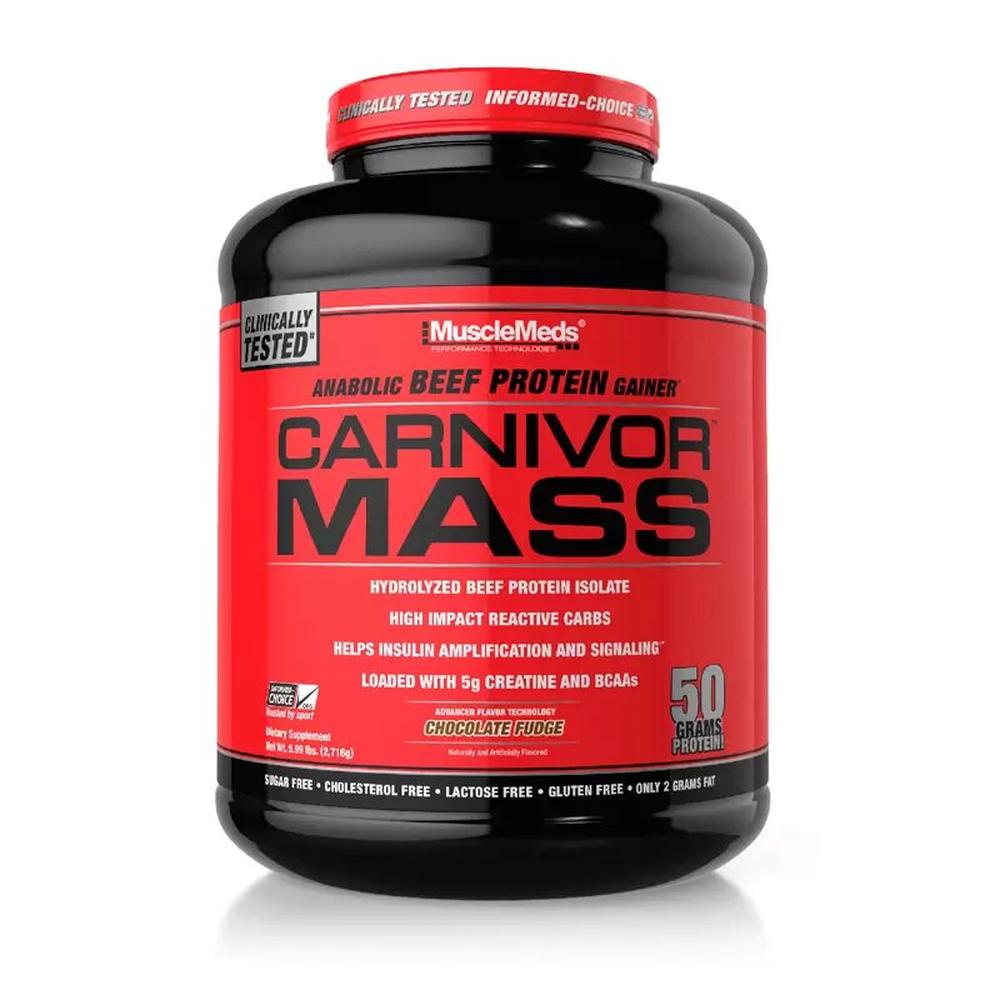 Foto 2 pulgar | Proteína Ganador de Peso Musclemeds Carnivor Mass 5.9 Lb Mass Gainer
