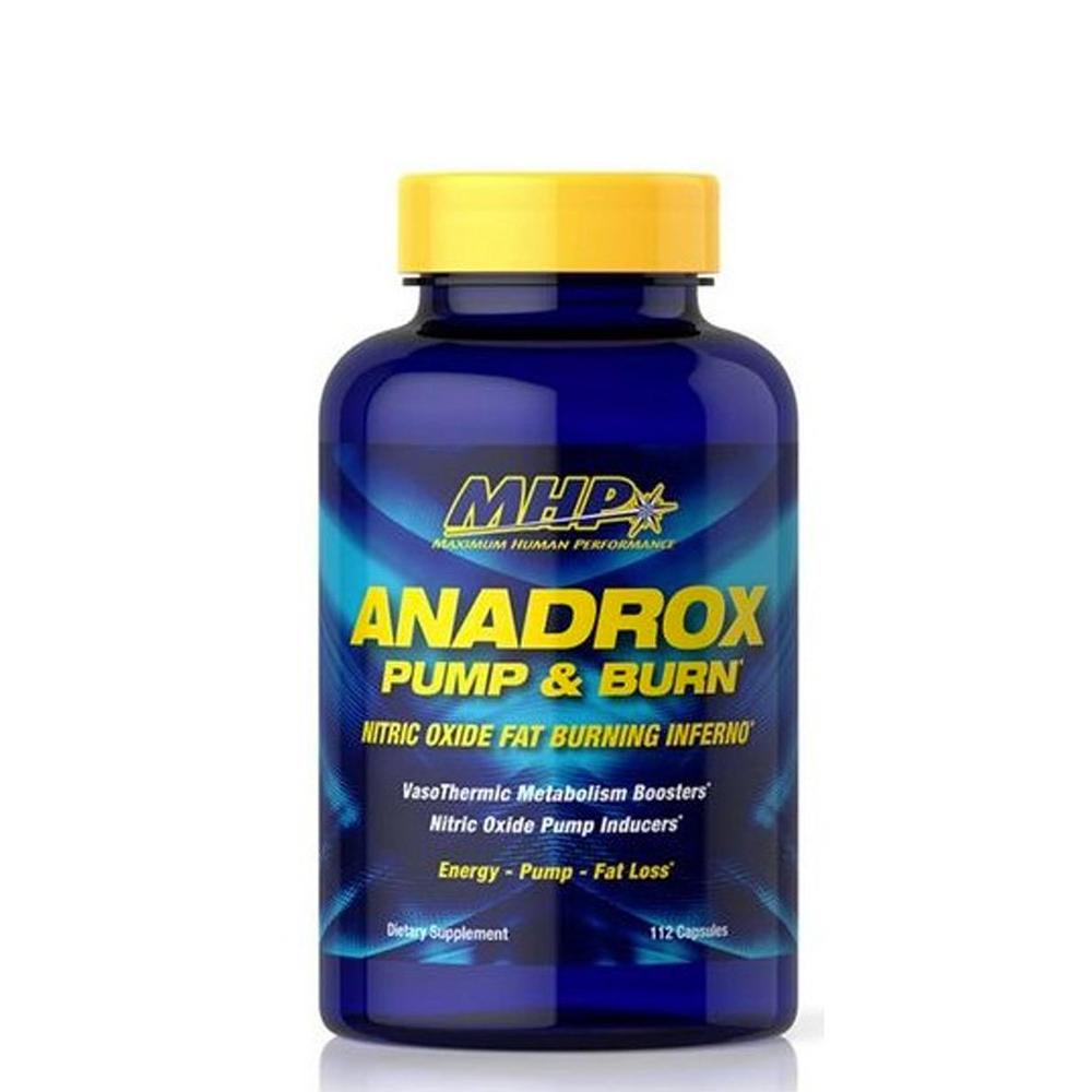 Foto 2 pulgar | Suplemento Alimenticio Pre Entrenamiento Mhp Anadrox Pump & Burn 112 Cápsulas