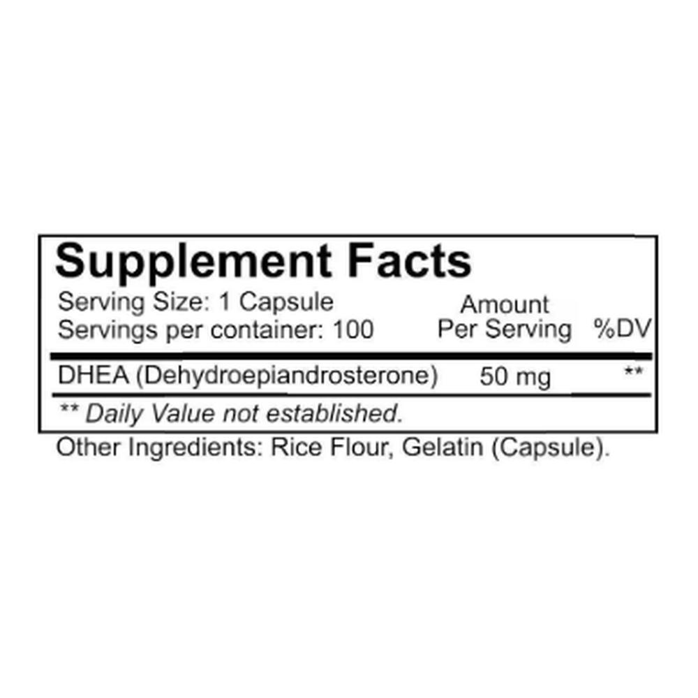 Foto 3 pulgar | Vitamina Nutrakey Dhea 50 Mg 100 Cápsulas