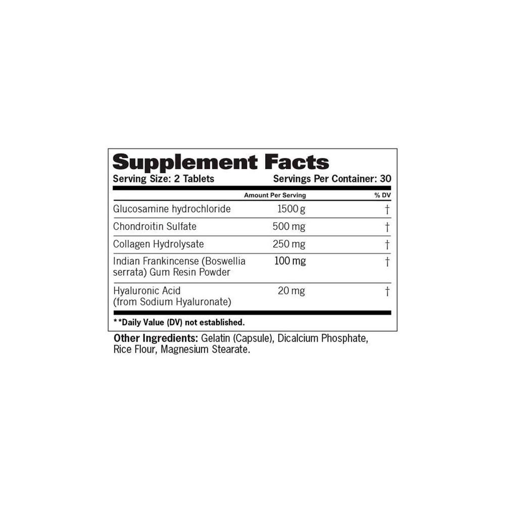 Foto 3 pulgar | Suplemento Alimenticio Glucosamina Gat Joint Support 60 Cápsulas