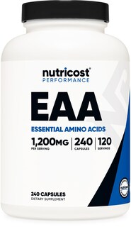 Foto 1 | Suplemento Nutricost Eaa Capsules 1200 Mg 240 Cápsulas - Venta Internacional.