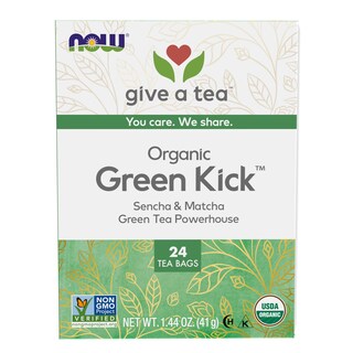 Foto 1 | Tea Now Foods Green Kick Organic 24 Bolsas - Venta Internacional.