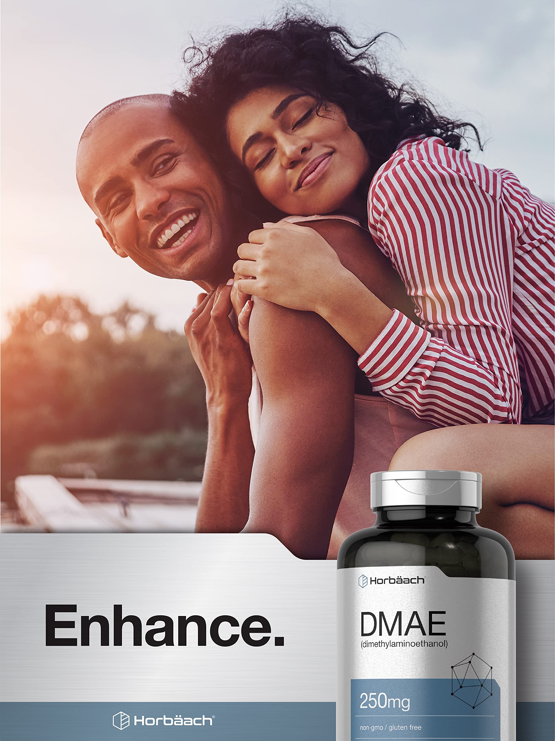 Foto 7 pulgar | Suplemento Horbaach Dmae 250 Mg 200 Cápsulas Sin Ogm Sin Gluten - Venta Internacional.