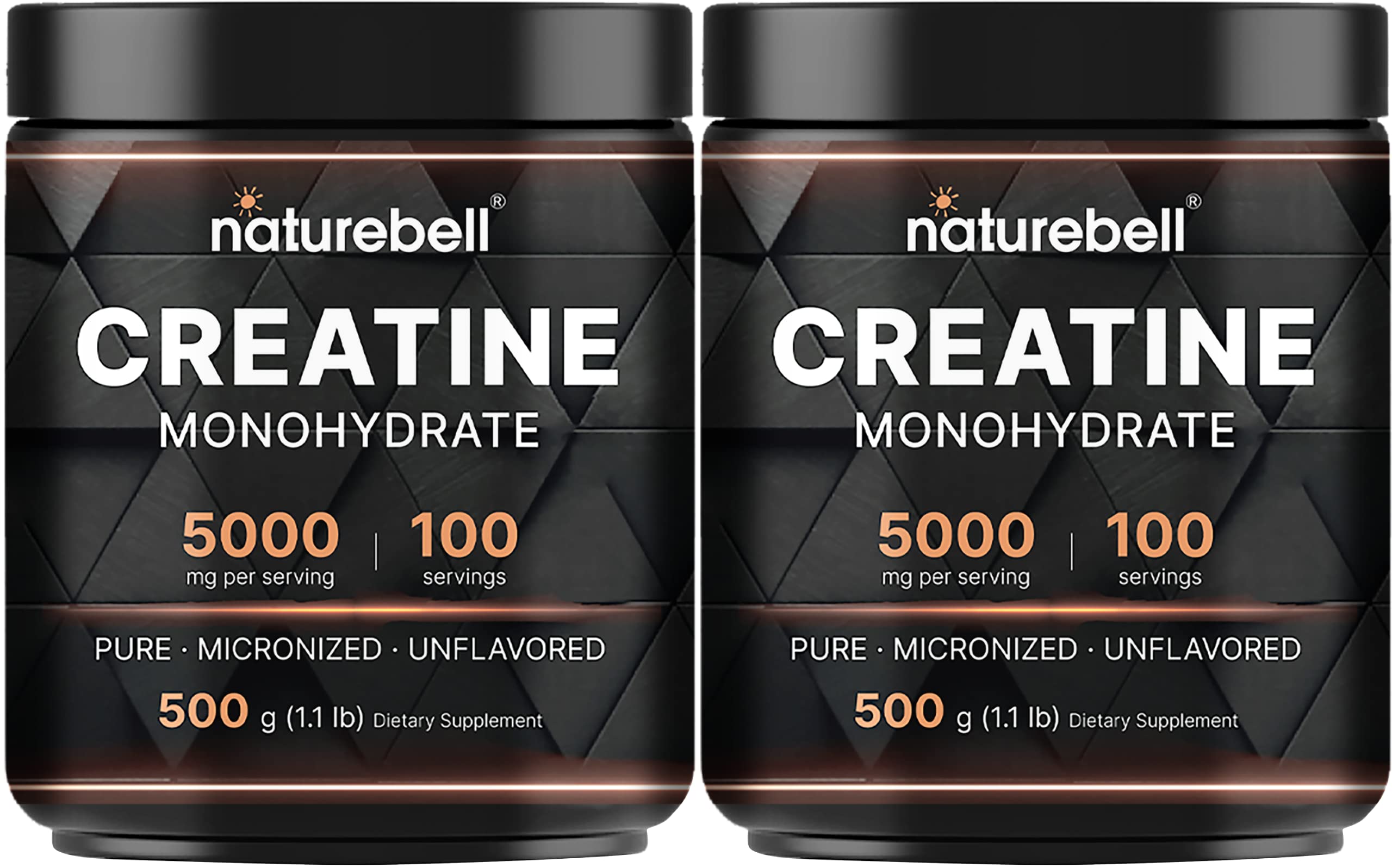 Foto 2 pulgar | Monohidrato De Creatina En Polvo Naturebell 500 G (paquete De 2) - Venta Internacional.