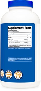 Foto 5 | Suplemento Nutricost Cla (ácido Linoleico Conjugado) 2,4 G 240 Cápsulas Blandas - Venta Internacional.