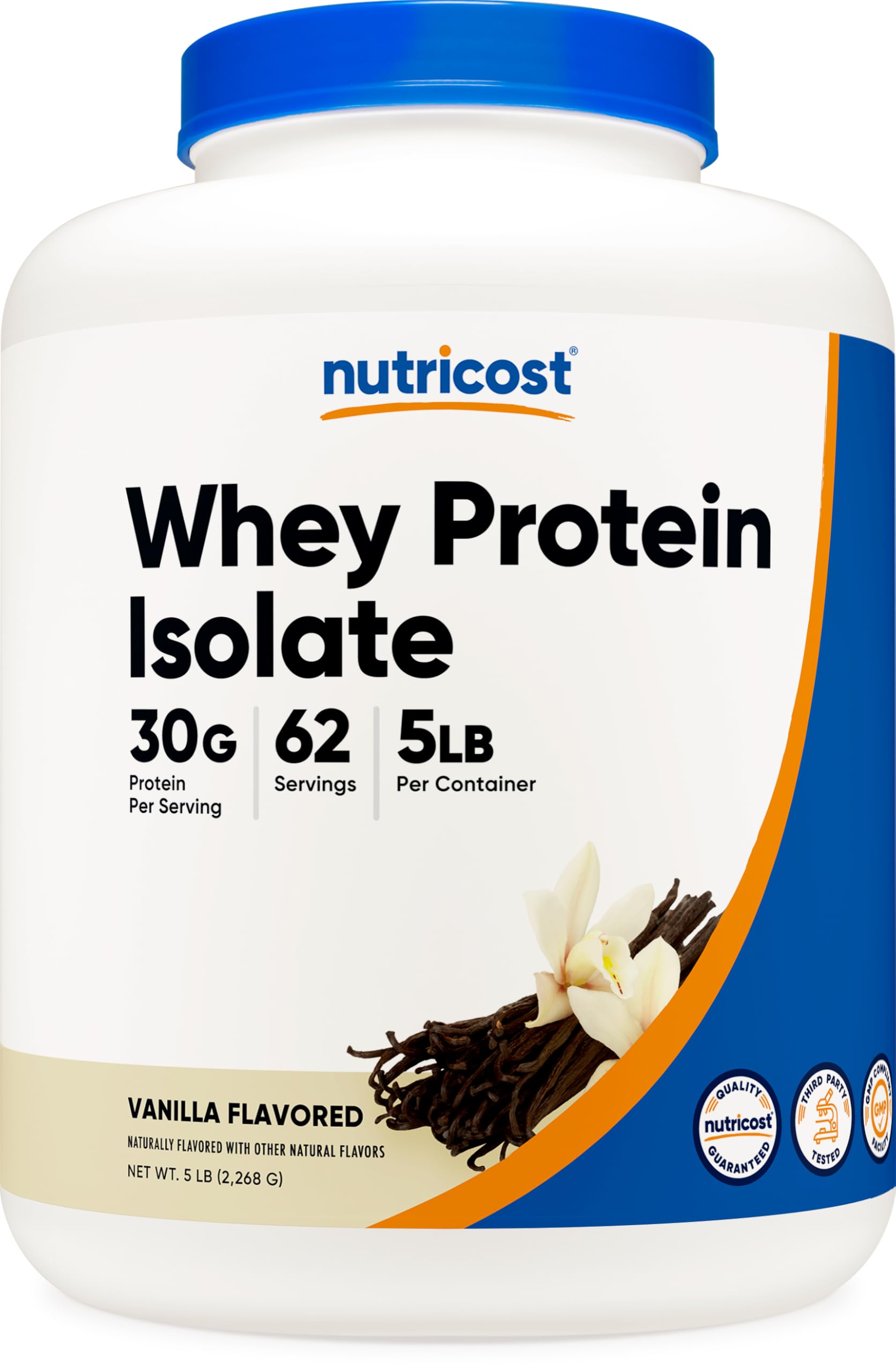 Proteína De Suero En Polvo Nutricost Isolate Vanilla 2,27 Kg - Venta Internacional.