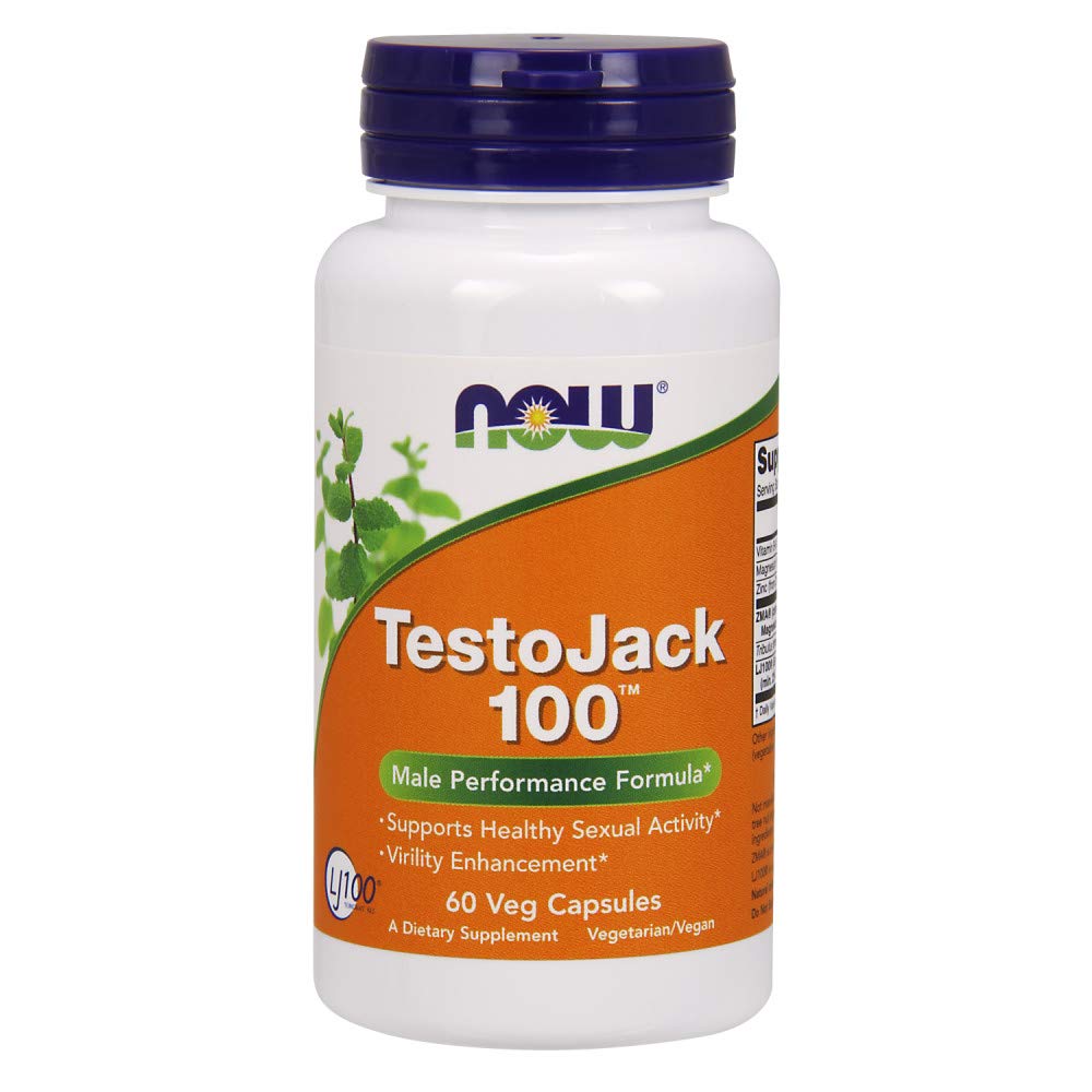 Foto 2 pulgar | Suplementos Testojack 100 De Now Foods Con 60 Cápsulas Vegetarianas Lj100 - Venta Internacional.