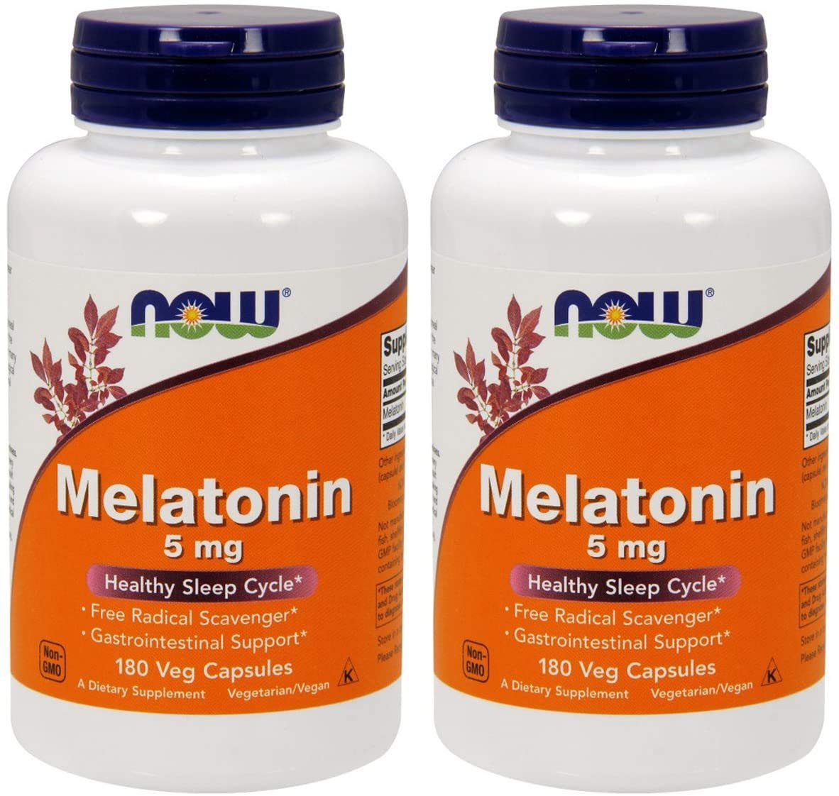 Foto 1 | Suplemento Now Foods, Melatonina De Alta Potencia, 5 Mg, 360 Cápsulas - Venta Internacional.