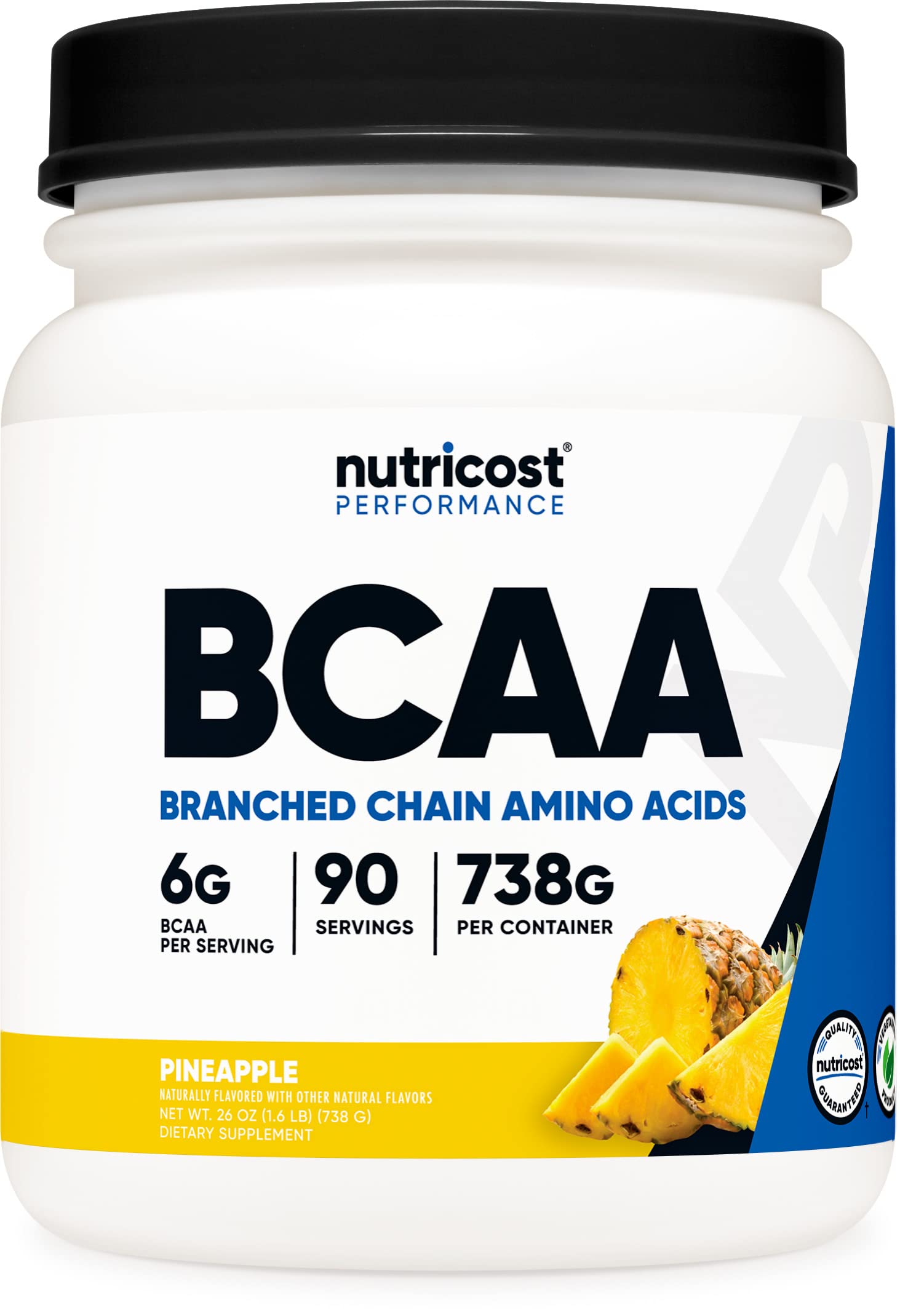 Bcaa En Polvo Nutricost Sabor A Piña, 90 Porciones - Venta Internacional.