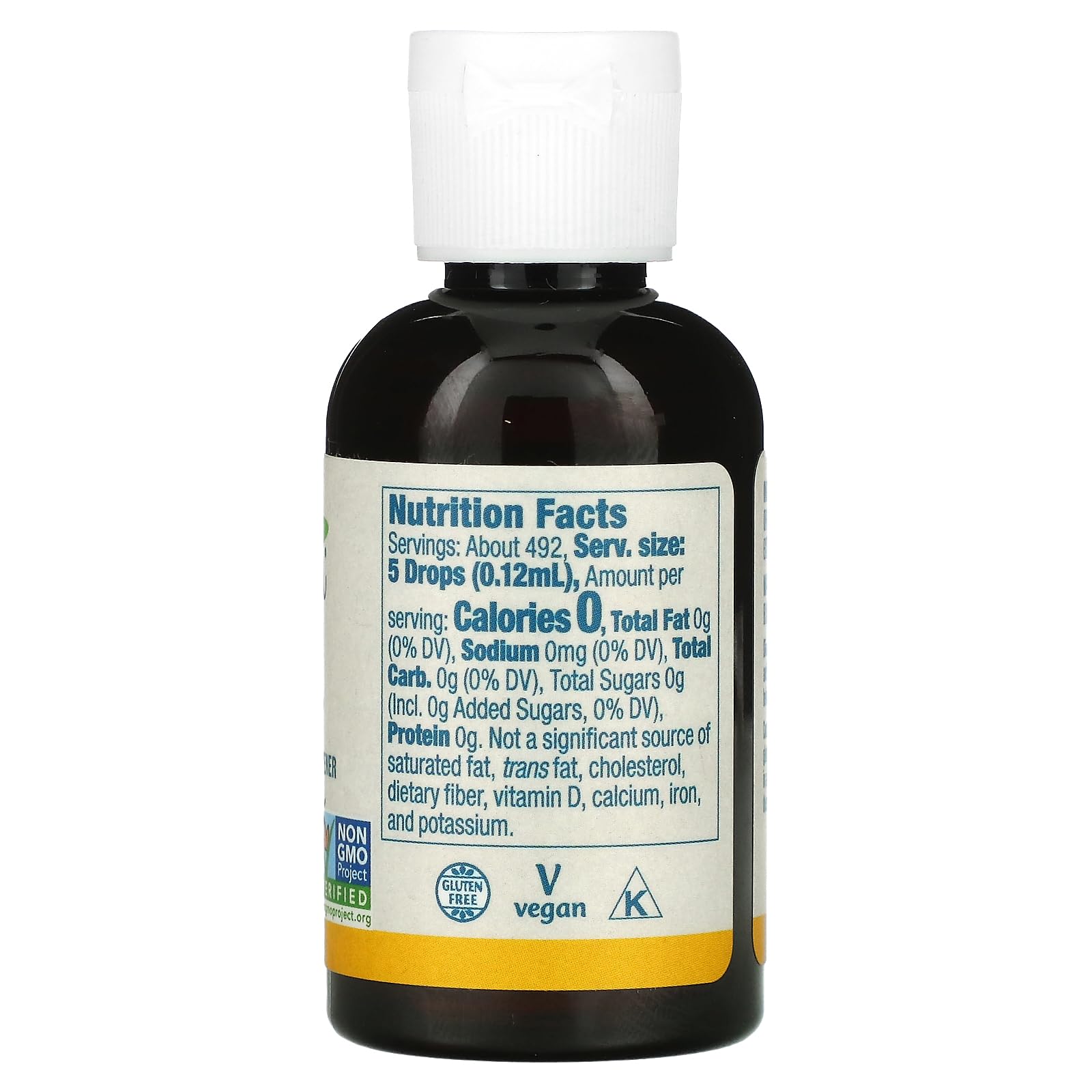 Foto 5 pulgar | Edulcorante Now Foods Better Stevia Liquid Lemon Twist 60 Ml - Venta Internacional.