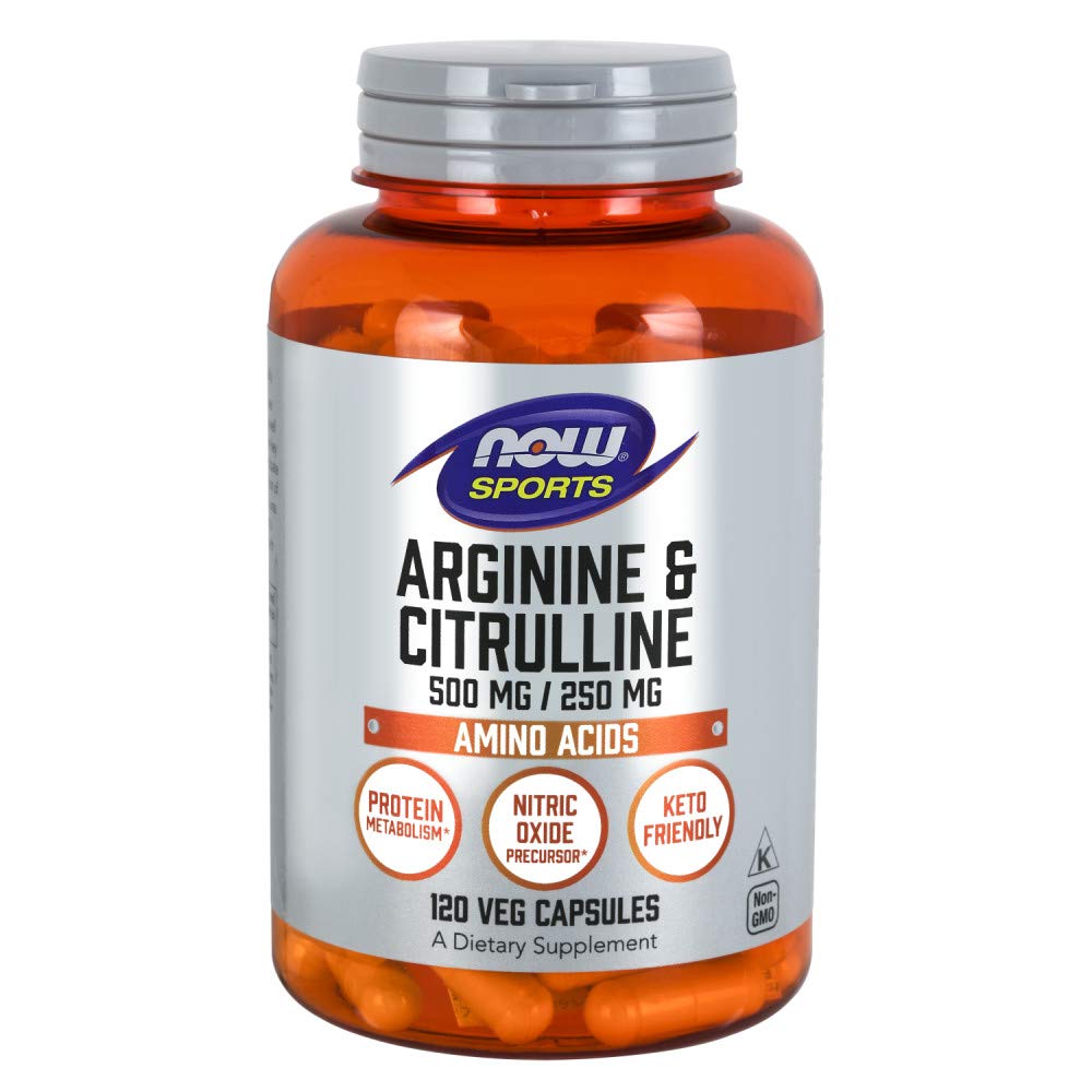 Foto 1 | Supplement Now Foods, 120 Cápsulas Vegetarianas De Arginina Y Citrulina - Venta Internacional.