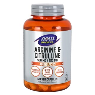 Foto 1 | Supplement Now Foods, 120 Cápsulas Vegetarianas De Arginina Y Citrulina - Venta Internacional.