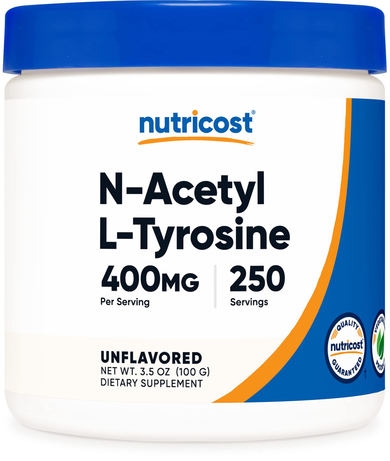 Foto 2 pulgar | Suplemento Nutricost Pure N-acetil L-tirosina (nalt) 100 G - Venta Internacional.
