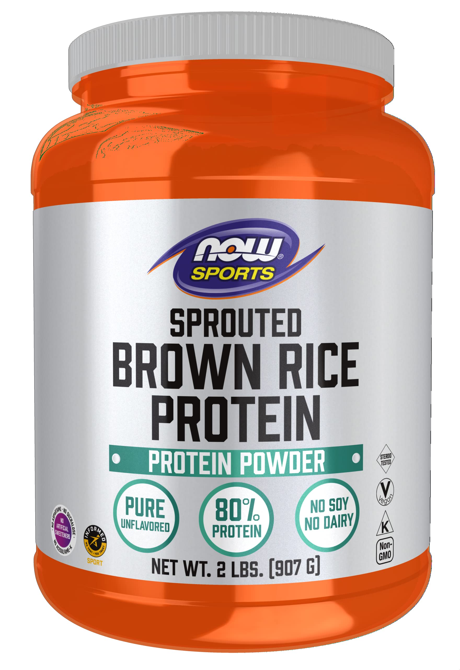 Foto 2 pulgar | Proteína En Polvo Now Foods Sports Nutrition 80% 2 Kg - Venta Internacional.