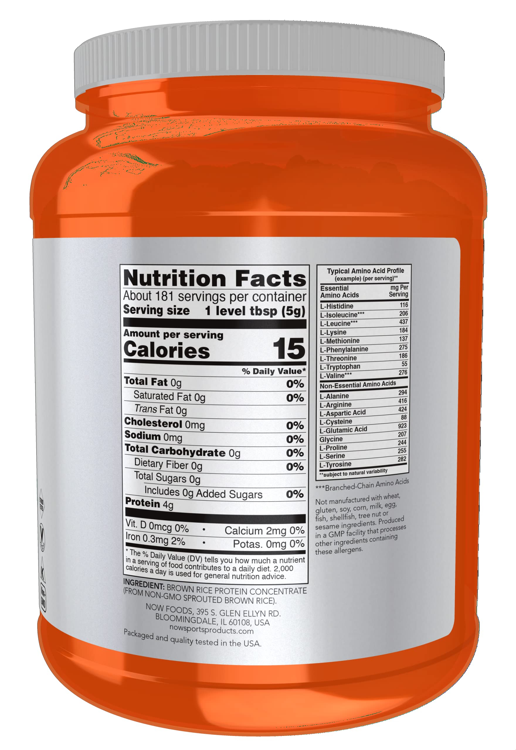 Foto 3 pulgar | Proteína En Polvo Now Foods Sports Nutrition 80% 2 Kg - Venta Internacional.