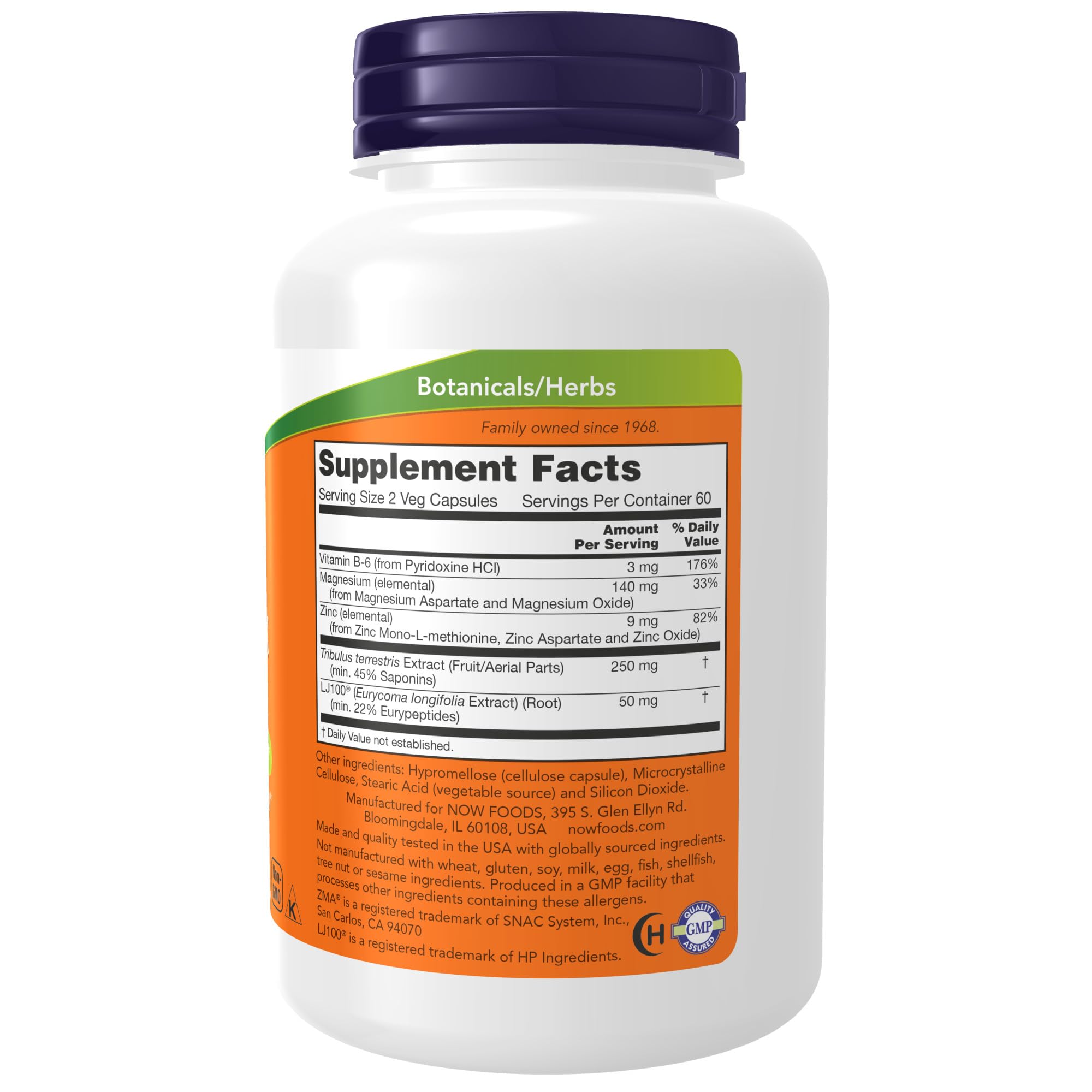 Foto 3 pulgar | Suplementos Now Foods Testojack 100 Con 120 Cápsulas Vegetarianas Lj100 - Venta Internacional.