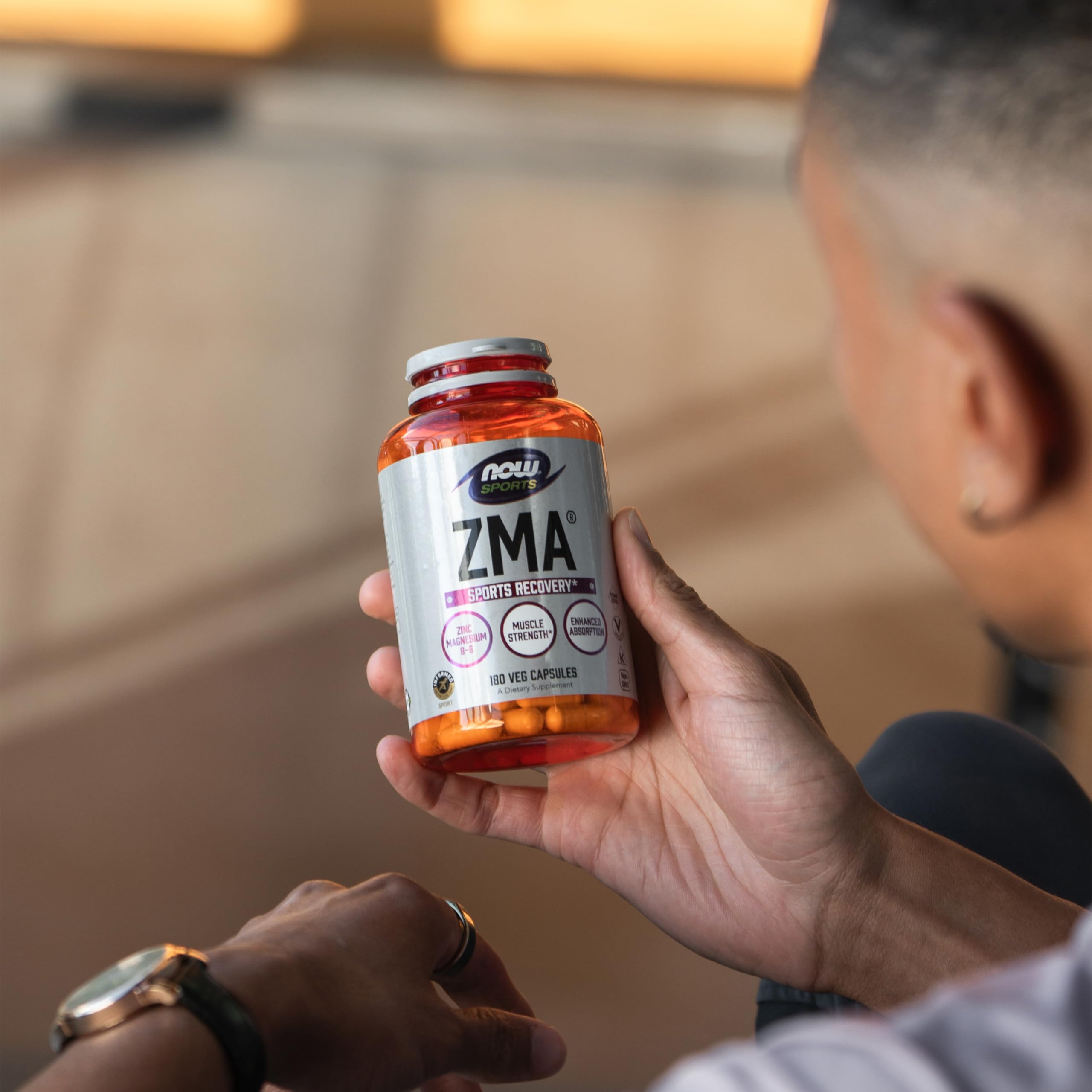 Foto 7 pulgar | Suplemento Now Foods Sports Nutrition Zma 180 Cápsulas - Venta Internacional.