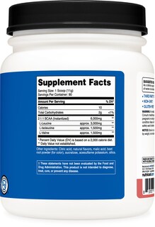 Foto 5 | Limonada De Frambuesa Nutricost En Polvo Con Bcaa, 90 Porciones - Venta Internacional.