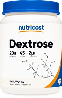 Foto 1 | Dextrosa En Polvo Nutricost 1 Kg, Sin Ogm, Sin Gluten - Venta Internacional.