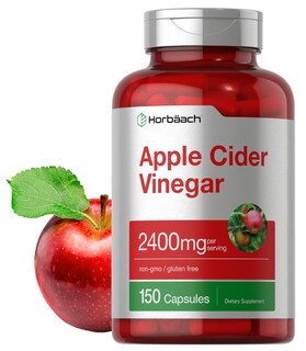Foto 1 | Suplemento Horbäach, Cápsulas De Vinagre De Sidra De Manzana, 2400 Mg, 150 Unidades - Venta Internacional.