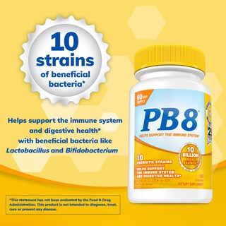 Foto 6 | Probiótico Supplement Nutrition Now Pb 8 60 Cápsulas - Venta Internacional.