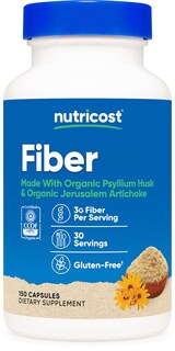 Foto 1 | Suplemento De Fibra Nutricost Fiber Capsules 150 Cápsulas - Venta Internacional.