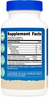 Foto 5 | Suplemento De Fibra Nutricost Fiber Capsules 150 Cápsulas - Venta Internacional.