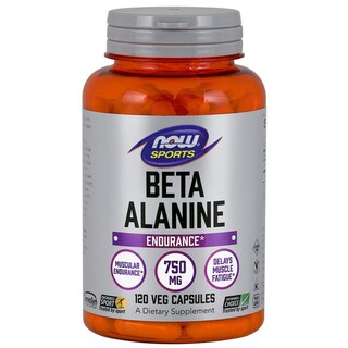 Foto 1 | Beta-alanina Supplement Now Sports Nutrition 750 Mg 120 Cápsulas - Venta Internacional.