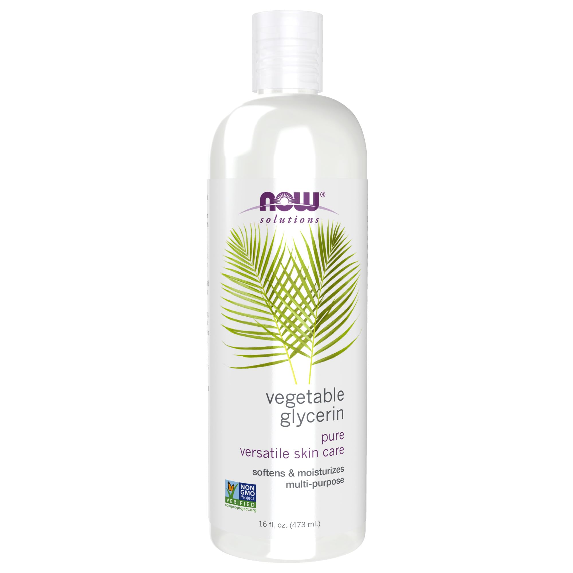 Foto 2 pulgar | Glicerina Vegetal Now Solutions 100% Pura Para El Cuidado De La Piel, 473 Ml - Venta Internacional.