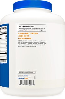 Foto 4 | Proteína En Polvo Nutricost Caseína Micelar 2,27 Kg Sin Ogm - Venta Internacional.
